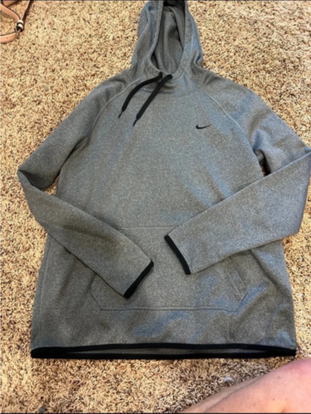 Nike Gray Performance Pullover Hoodie